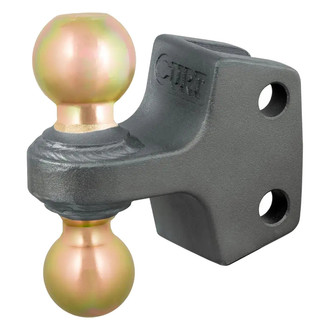 CURT® - 2" and 2-5/16" Replacement Rebellion XD Yellow Zinc Trailer Hitch Dual Ball