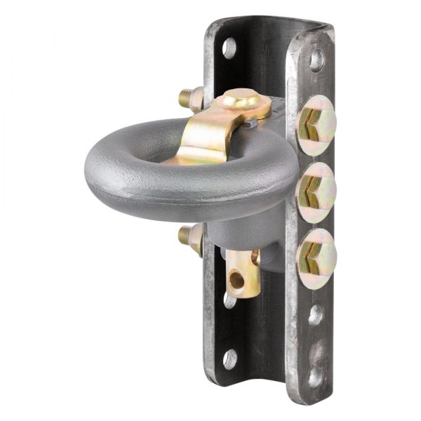 CURT® - SecureLatch™ Lunette Ring & Channel (40,000 Lbs, 3" I.D., 11-3/4" Channel Height)