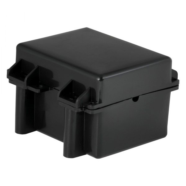 CURT® - Watertight Polyethylene Plastic Battery Case with Rubber Gasket