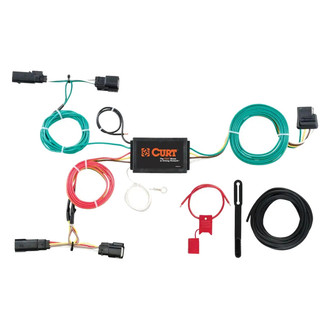 CURT® - T-Connector (4-Way Flat, Powered)