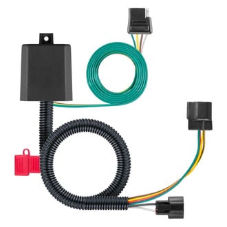 CURT® - T-Connector (4-Way Flat, Circuit Protected, Powered, Potted)