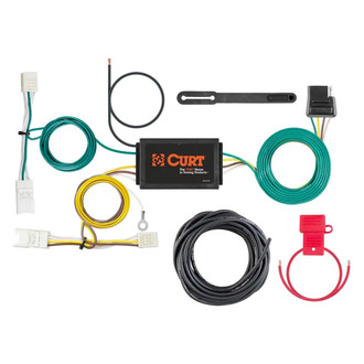 CURT® - T-Connector (4-Way Flat, Circuit Protected and Powered)
