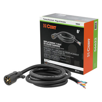 CURT® - 8' 7-Way RV Blade Replacement Harness