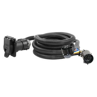 CURT® - 10' 5th Wheel and Gooseneck 7-Way Extension Harness