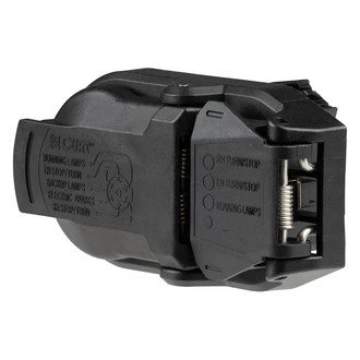 CURT® - OEM Replacement Dual-Output 7 & 4-Way Connector (Plugs into USCAR)
