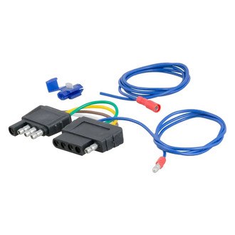 CURT® - 4-Way Flat Electrical Adapter