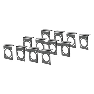CURT® - Black 7-Way RV Blade Connector Socket Mounting Bracket