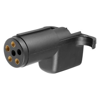 CURT® - 6-Way Round to 4-Way Flat Adapter