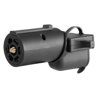 CURT® - 7-Way RV Blade Electrical Adapter with Backup Alarm