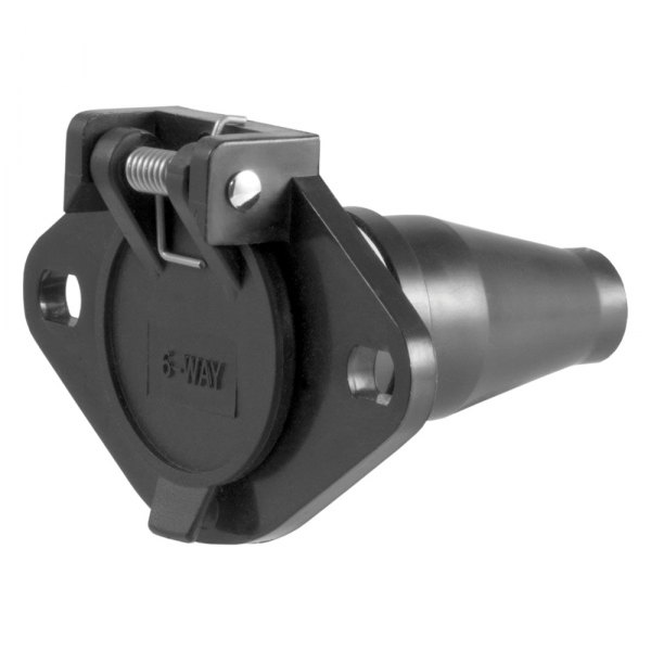 CURT® - 6-Way Round Vehicle End Connector Socket
