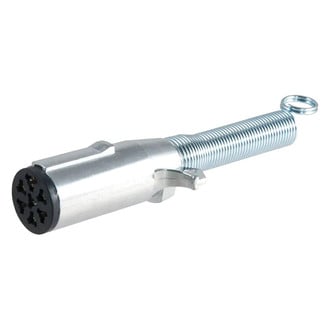 CURT® - 7-Way Round Connector with Spring