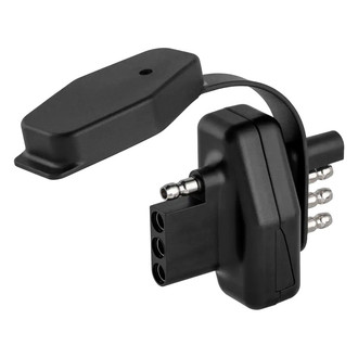 CURT® - 4-Way Flat Magnetic Connector Adapter