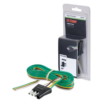 CURT® - 48" 4-Way Flat Connector Plug