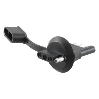 CURT® - 4-Way Flat License Plate Light Plug Adapter