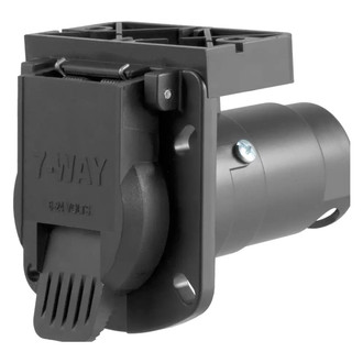 CURT® - 7-Way RV Blade Vehicle End Connector Socket