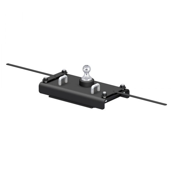 CURT® - Gooseneck Hitch with Removable Chrome 2-5/16" Trailer Ball