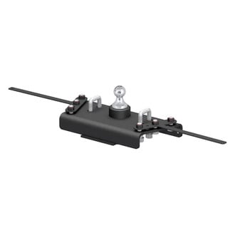 CURT® - Gooseneck Hitch with Removable Trailer Ball
