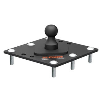 CURT® - Fixed Gooseneck Plate with 2-5/16" Ball