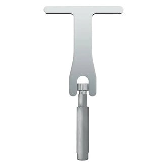 CURT® - T-Handle with Cotter Pin for Folding Ball Gooseneck Hitch Assembly