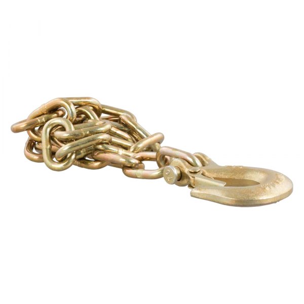 CURT® - 70 Grade 1/4"x32" Safety Chain Assembly with S-Hook