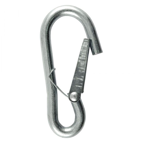 CURT® - Class 1 3/8" Zinc Coated S-Hook 2000 lbs GTW with Safety Latch
