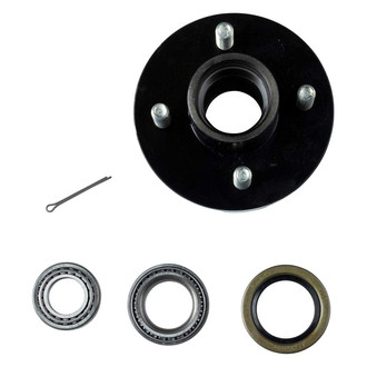 CURT® - Idler Hub, 4 on 4.0" - 2,200 lbs. (with Bearing Cone Kit)