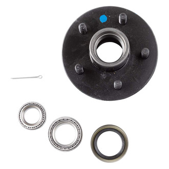 CURT® - Idler Hub, 5 on 4.5" - 3,500 lbs. (with Bearing Cone Kit)