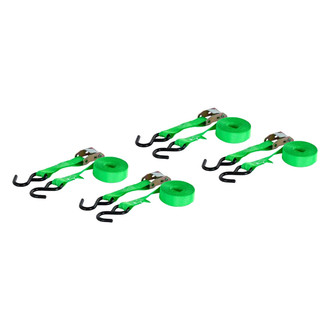 CURT® - 1" W x 16' L Cambuckle Tie-Down Strap with S-Hook (900 lbs)
