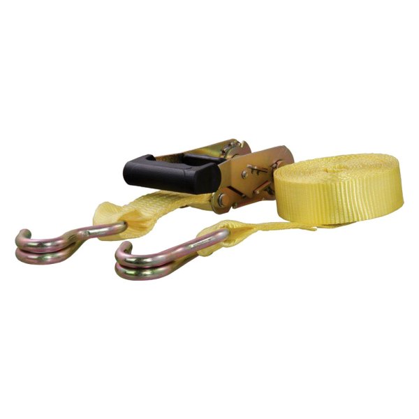 CURT® - 1-1/2" W x 14' L Ratchet Tie-Down Strap with J-Hook (5000 lbs)