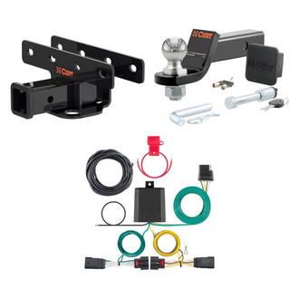 CURT® - 3-Pc Class 3 Rear Trailer Hitche Kit