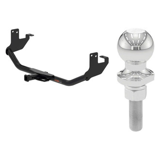 CURT® - 2-Pc Class 1 Rear Trailer Hitche Kit