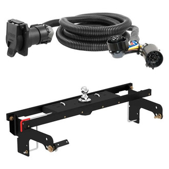 CURT® - 2-Pc Double Lock Gooseneck Hitch Kit