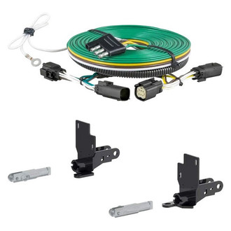 CURT® - 2-Pc Custom Tow Bar Base Plate Kit