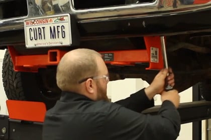 CURT® - Front Mount Hitch Installation on Dodge Ram