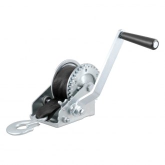 Manual winch 1588 kg brake ratchet Bidirectional with Strap and Hook 