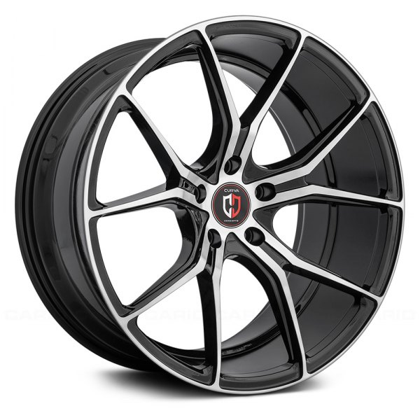 CURVA® - C42 Black with Machined Face