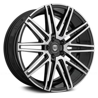 CURVA® - C48 Black with Machined Face