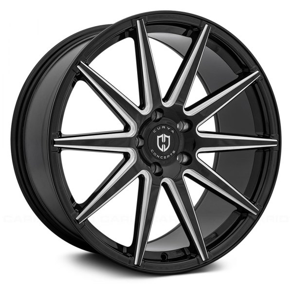 CURVA® - C49 Black with Milled Accents