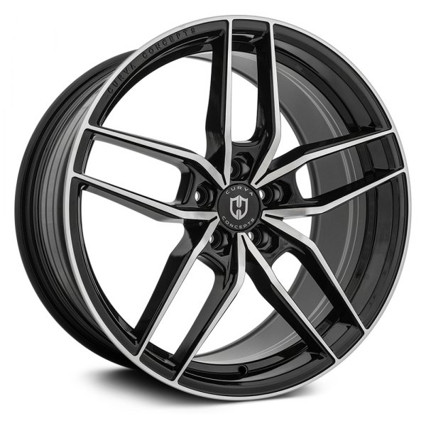 CURVA® - CFF25 Black with Machined Face