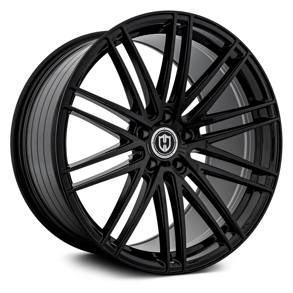 CURVA® CFF50 Wheels - Gloss Black Rims