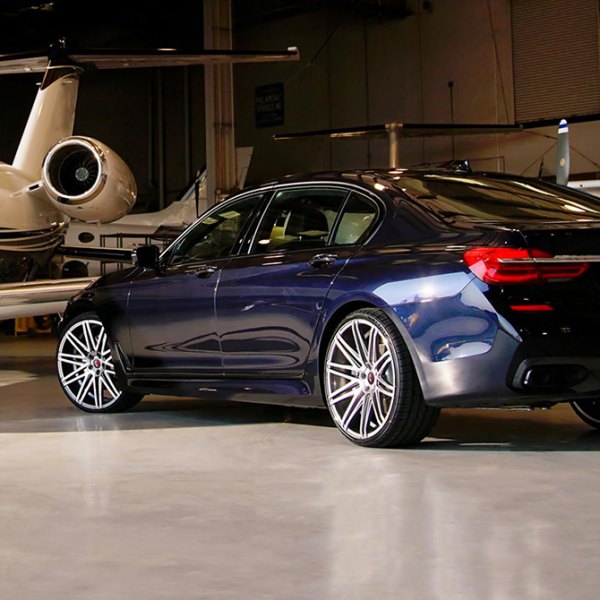 Curva® - C48 Gunmetal Machine Faceon Infiniti Q50