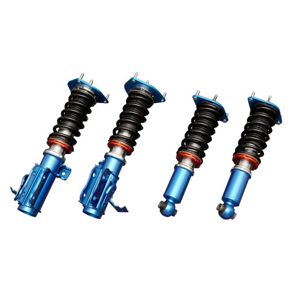 Cusco® - Street Zero-A Red Front and Rear Coilover Kit 