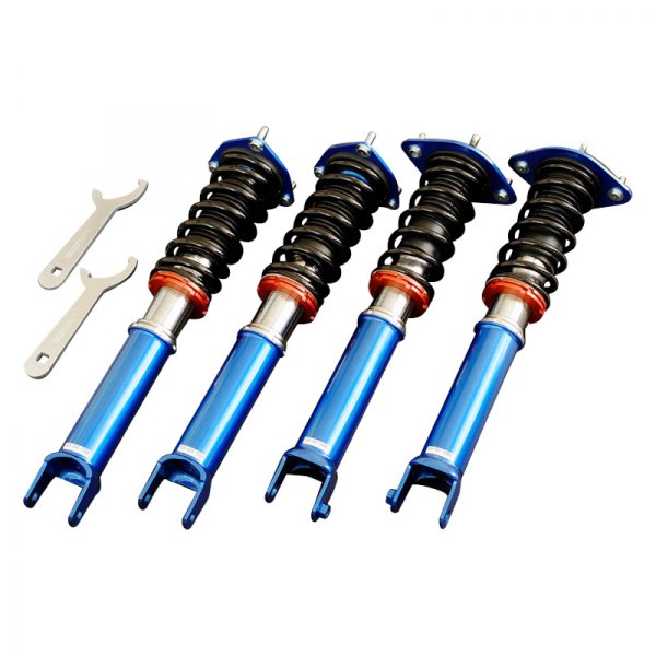 Cusco® - Street Zero-A Red Front and Rear Coilover Kit