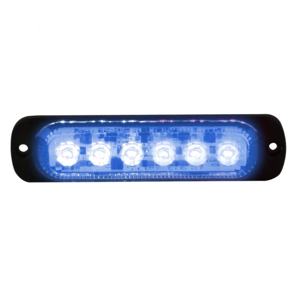 Custer Products Limited® - Low Profile Blue LED Strobe Light