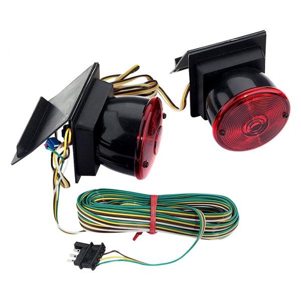 Custer Products Limited® - Tow Lights Trunk Hinged with 20' Cord