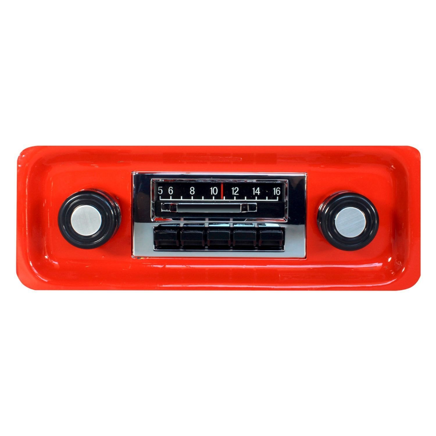 Custom Autosound® CAMCHTKLSBR AM/FM Slidebar Classic Radio with