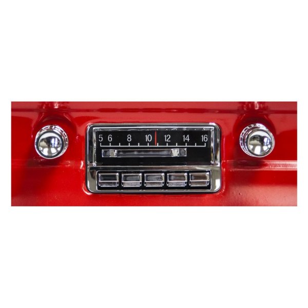 Custom Autosound® - AM/FM Slidebar Classic Radio with Bluetooth
