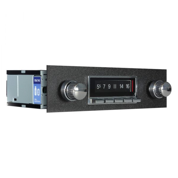 Custom Autosound® - USA-740 AM/FM Classic Radio with Bluetooth