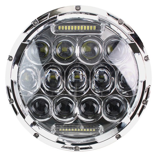 Cyron® - Beast Series 7" Round Chrome Projector LED Headlight