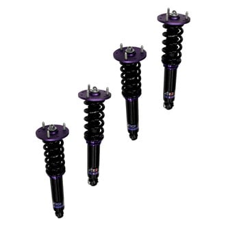 D2 Racing® - 0"-2" x 0"-2" RS Series Front and Rear Coilover Kit